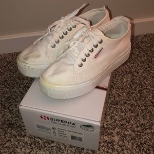 Superga Platform Sneakers - Women’s 8.5